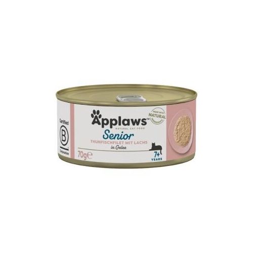 Applaws Senior Thunfisch & Lachs in Gelee 24x70 g