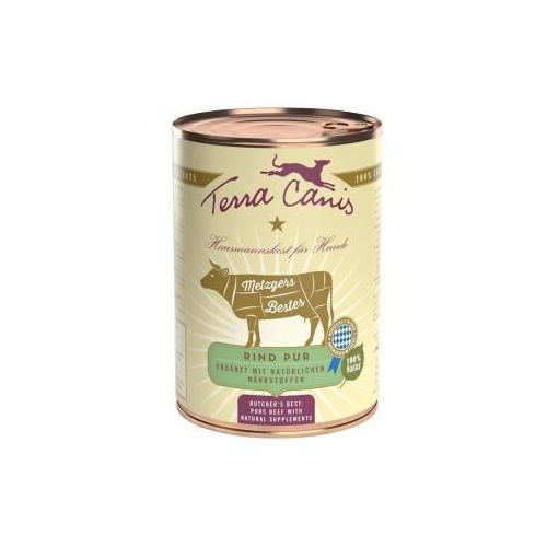 Terra Canis Viande PURE 6 x 400 g Pur bœuf 6x400 g