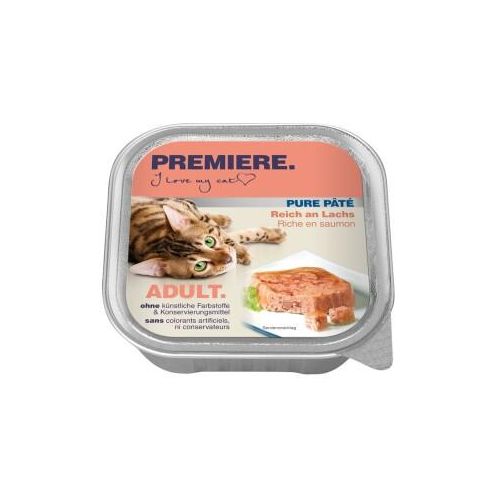 PREMIERE Pur Pâté Adult Saumon 64x100 g