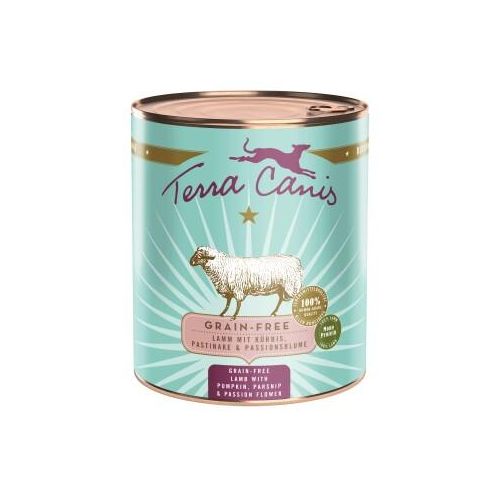 Terra Canis Nassfutter Hund Getreidefrei Adult Lamm 6x800 g