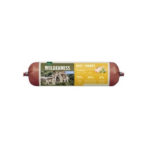 REAL NATURE WILDERNESS Junior Saucisse Best Turkey - Dindon au sarrasin & pomme 24x800 g