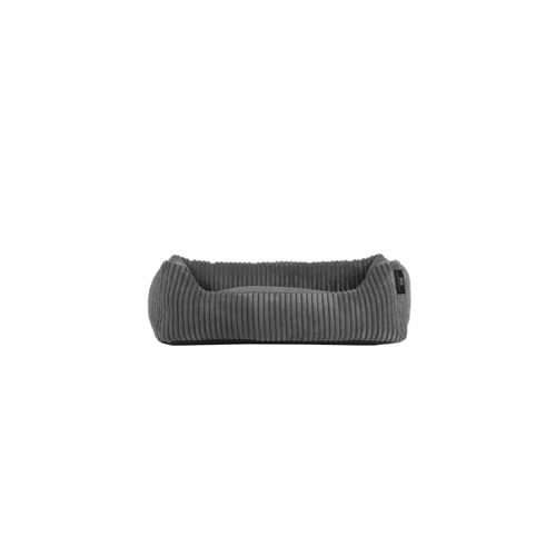Tierbett ROHRSCHNEIDER "Tierbetten Hundebett Cord 1er Pack", grau, Obermaterial: 90% Polyester PES. 10% Nylon NY., Tierbetten