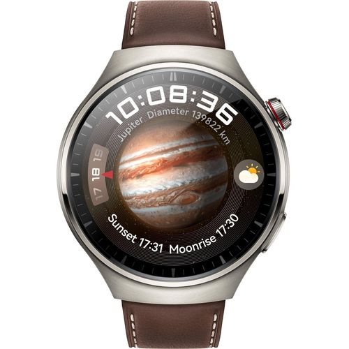 HUAWEI Watch 4 Pro Classic Dark Brown Leather