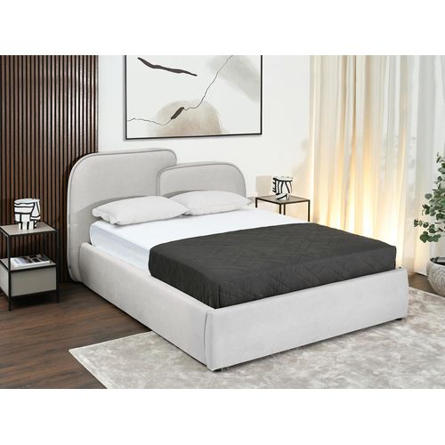 Designerbett 160x200 KANANI - grau
