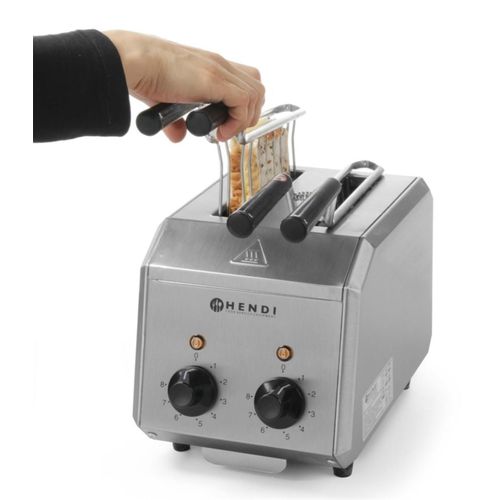 HENDI Toastgerät 2-teilig Edelstahl Hendi 230V 1200W