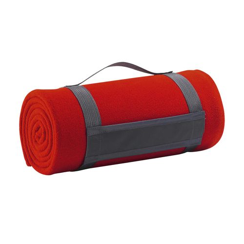 SOLS - Decke "Plaid", Fleece (Rot)