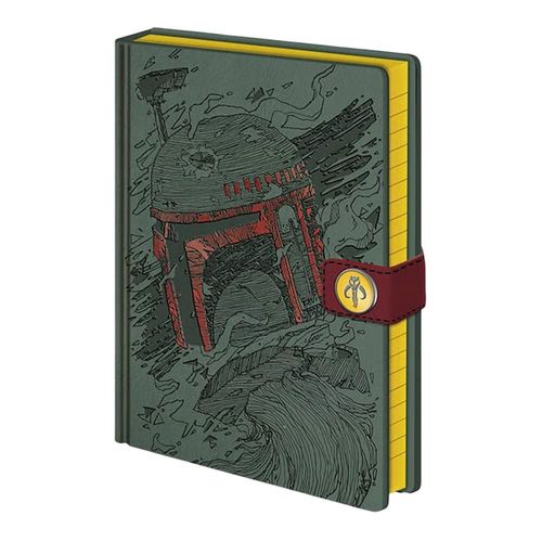 Star Wars - Notizbuch, Boba Fett, A5 (Grün)