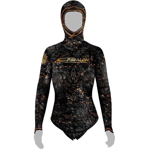 Epsealon Lotus Speerfischerjacke Für Damen 3 Mm Schwarz XL Schwarz XL