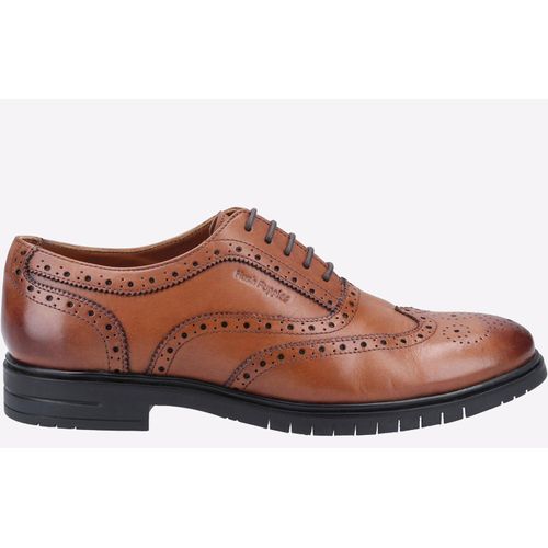 Hush Puppies Santiago Leren Herenschoenen Met Veters In Het Bruin