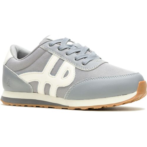 Hush Puppies Seventy8 Dames Sneakers Van Leer In Het Grijs