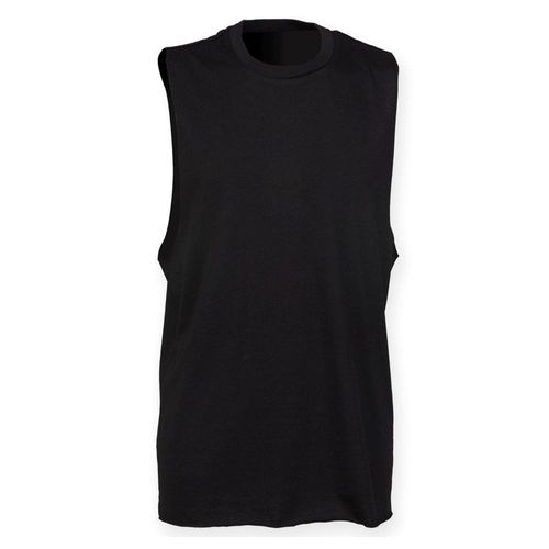 SF Women - Top Schlitz Armloch für Damen (Schwarz)