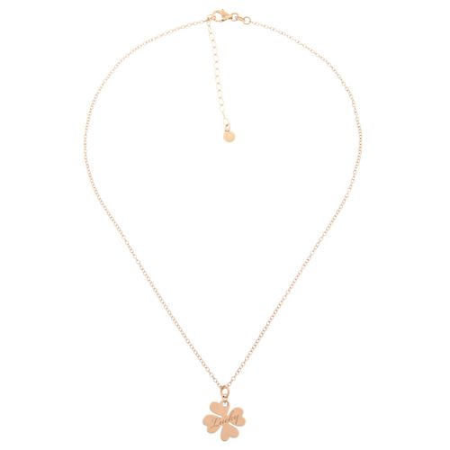 Orphelia 'Cardinale' Dames 925 Sterling Zilveren Ketting met Hanger - Roze ZK-7186/RG