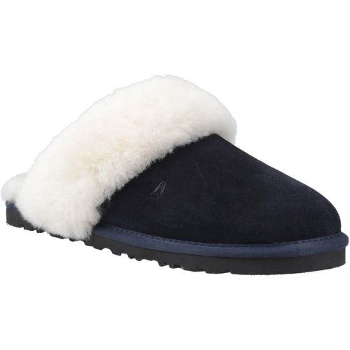 Hush Puppies Samantha Dames Suède Navy Slippers