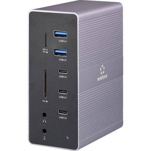 Renkforce USB-C Dockingstation RF-DKS-910 Passend für Marke Dockingstations