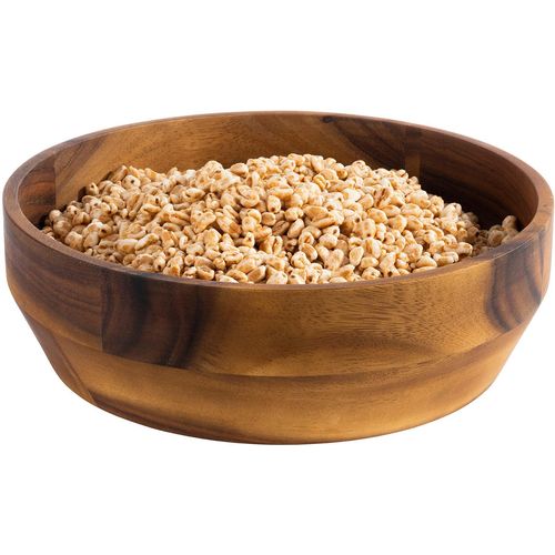 Servierschale APS "ACACIA", braun, B:27cm H:8,5cm L:27cm Ø:27cm, Holzwerkstoff, Schüsseln, Servierschale, Holz