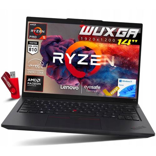 Laptop Lenovo ThinkPad L14 G6 Ryzen 5 PRO 8GB 512GB SSD WUXGA IPS SZYBKI