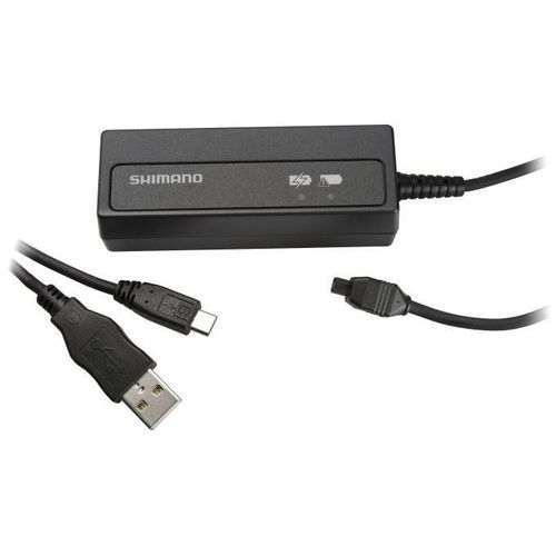Shimano Battery Ladegerät Stufen EC -E8004 mit Nettokabel - 42 Volt (in Plastiktüte)
