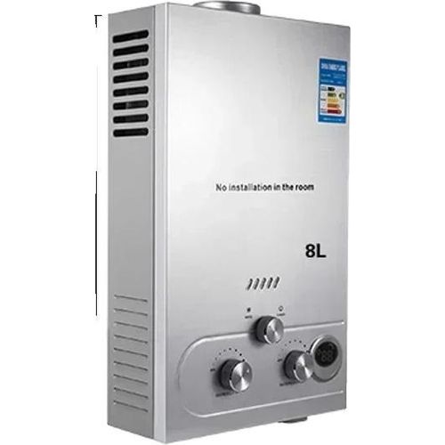Propangas-Wasserheizer, Sofortige Warmwasserversorgung, Benutzerfreundliche Steuerung, 8L