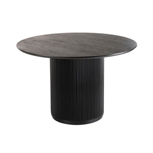 Vincent Mangobaum Handgefertigter Esstisch in Elegantem Schwarz