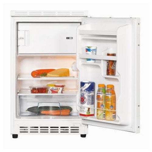 Respekta UKS 110 A+ Unterbau-KÃ1/4hlgerät mit Gefrierfach, Weiß, 68 l Nutzinhalt KÃ1/4hlteil, 17 l Nutzinhalt Gefrierteil, 49,5 cm Breite, 4 Sterne
