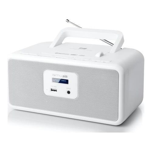 Muse M-32 DBW, 1,4 kg, Weiß, Tragbarer CD-Player