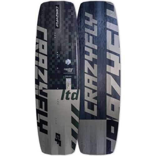 Crazyfly Raptor Ltd 2024 Kiteboard Blau 140 x 42 cm Blau 140 x 42 cm