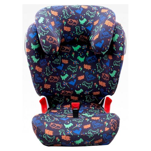 KIDS Bezug kompatibel mit Römer KIDFIX II XP SICT, kidfix 2 S, Kidfix Z - Line (HAPPY DINO, MIT AUGE)