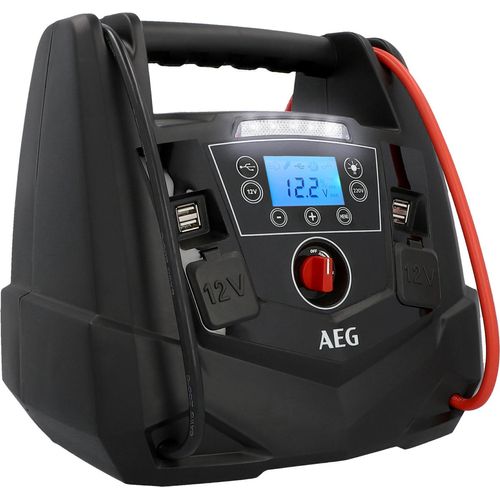 AEG Luft-und Energiestation JP 10 Kompressor 12V Auto AGM 200W Spannungswandler