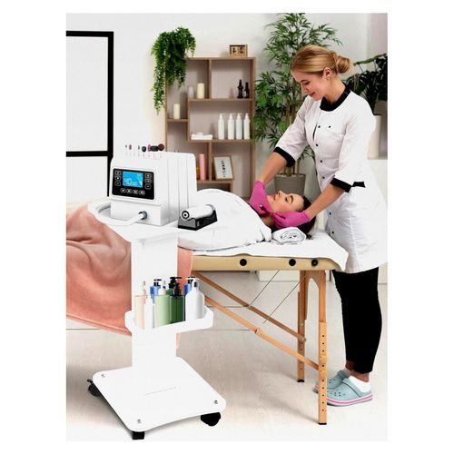 Tragbarer Beauty Salon Trolley mit Ablagefach und Universalrädern für Friseurgeräte