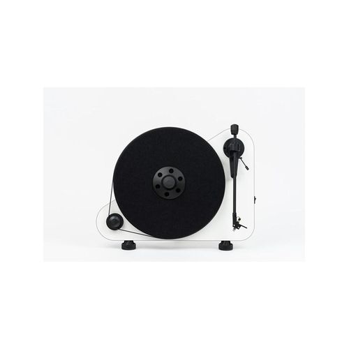 Pro-Ject VT E R OM5e BLACK - Plattenspieler Weiß - Plattenspieler Weiß