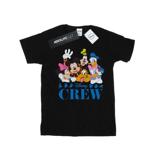 Disney Dames/Dames Mickey Mouse Disney Vrienden Katoenen Vriend T-shirt (Zwart)