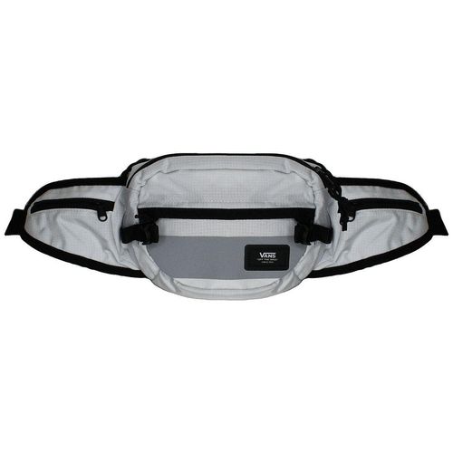 Transporte aus der Wandumfrage Herren grau/weißer Crossbody -Tasche
