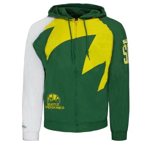 Mitchell & Ness haaientand Seattle Supersonic heren jas