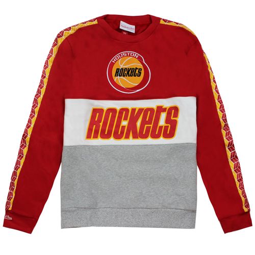 Mitchell & Ness Houston Rockets NBA Leading Scorer Fleece Crew Heren Sweater