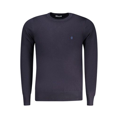 Coveri Moving Blu Viscose Man T-shirt