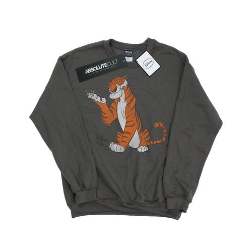 Disney Heren The Jungle Book Classic Shere Khan Sweatshirt (Houtskool)