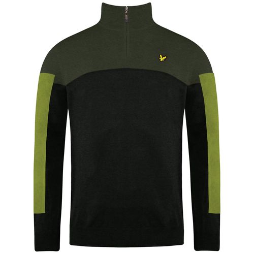 Lyle & Scott Moffat Golfmenens Green Pullover