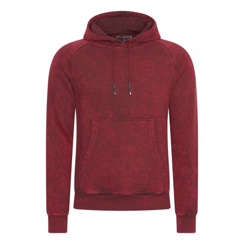 Gewassen hoodie met een used look