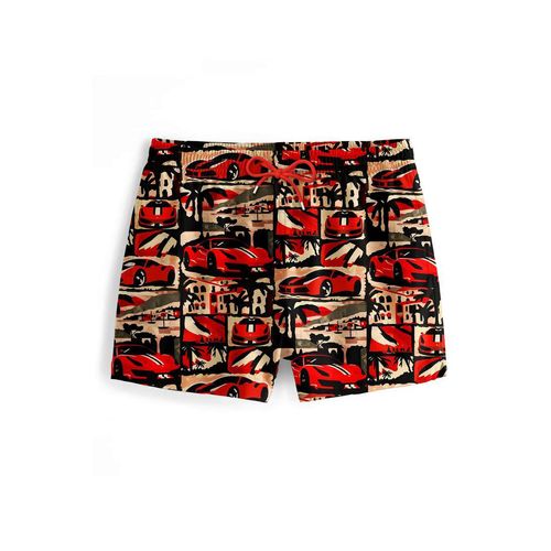 "Rosso Corsa" Zwemshorts