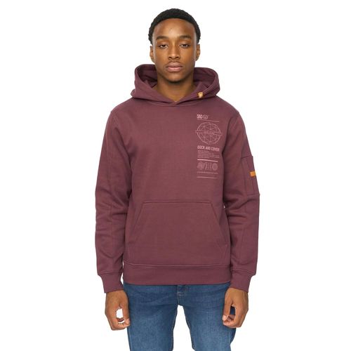 Duck and Cover Heren Ashland Hoodie (Rozijn)