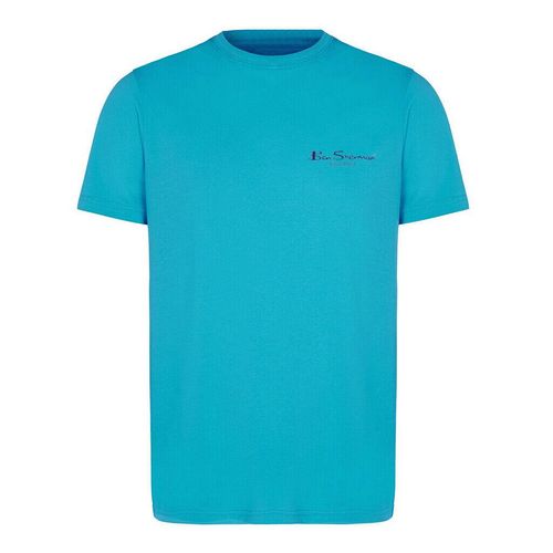 Ben Sherman Heren Aqua T-Shirt