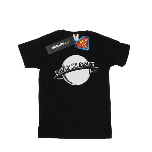 DC Comics - "Daily Planet" T-Shirt für Herren (Schwarz)