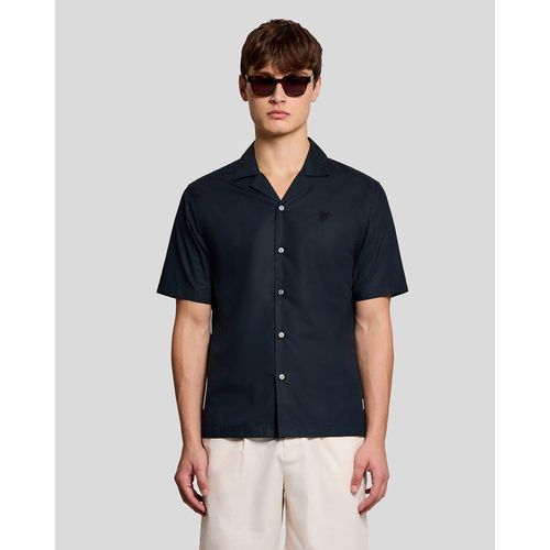 Revere Kraag Poplin Shirt