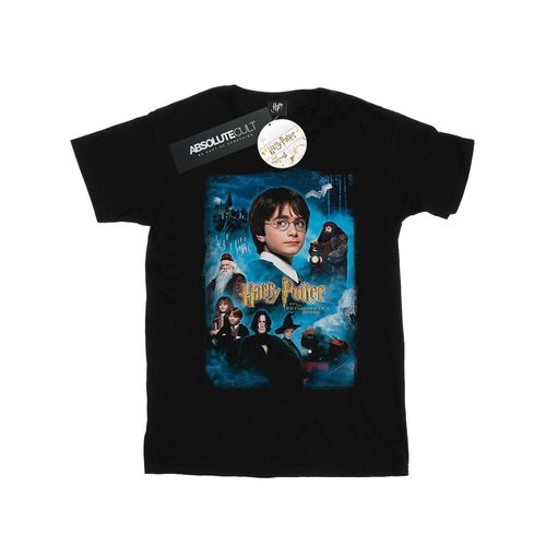 Harry Potter Heren Steen der Wijzen T-Shirt (Zwart)