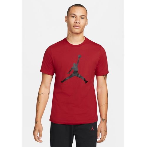 NIKE Heren M J Jumpman SS Crew T Shirt in Rood