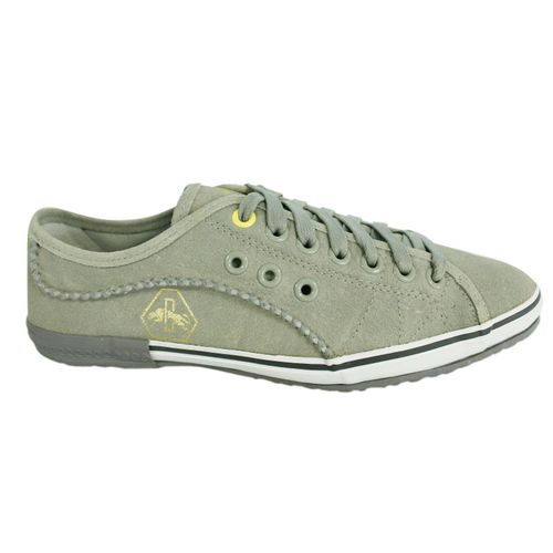 Puma Rudolf Dassler Scherenbahn Heren Trainers Leer Grijs Veters Omhoog 346190 02 B6D