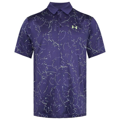 Under Armour Playoff 2.0 Herren Purple Polo -Hemd