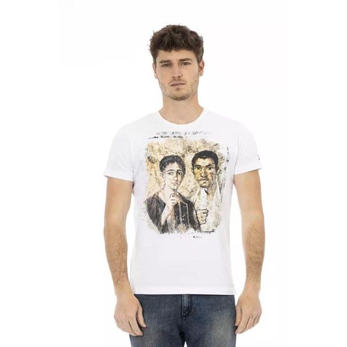 Romeinse Kunst Grafische T-Shirt Korte Mouwen Ronde Hals
