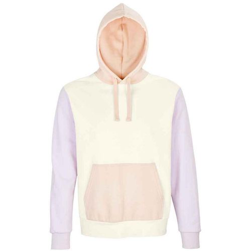 SOLS - "Collins" Kapuzenpullover für Herren/Damen Unisex (Naturweiß/Cremiges Rosa/Cremiges Blau)