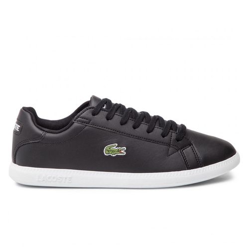 Lacoste Absolvent BL 1 SMA MENS MENS Schwarz/Weiß -Trainer